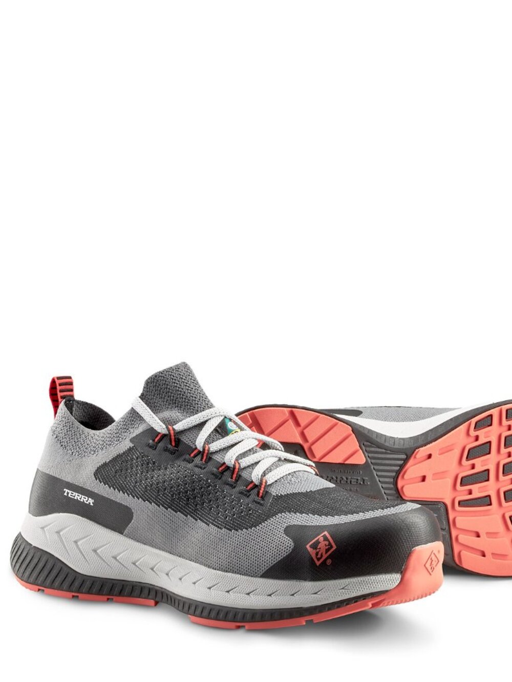Terra Men ECLIPSE COMPOSITE TOE ATHLETIC SAFETY WORK SHOE (GREY/BLACK)